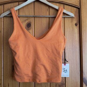 Sincerely Jules Orange crop top